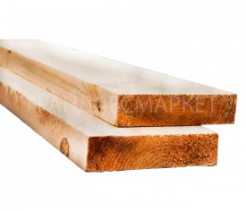 Доска обрезная из осины 25х100х6000