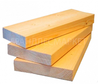 Доска сухая строганная 20х120х6000